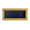 10x20 Shadow Box Frame Natural Wood | with a 3/4" Usable Display Depth | Includes a Black Real Suede Texture Acid-Free Backing Board, UV Resistant Acrylic, and Hanging Hardware view 3