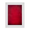 11x14 Shadow Box Frame White Wood | with a 3/4" Usable Display Depth | Includes a Red Real Suede Texture Acid-Free Backing Board, UV Resistant Acrylic, and Hanging Hardware view 3