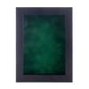 11x14 Shadow Box Frame Black Wood | with a 3/4" Usable Display Depth | Includes a Forest Green Real Suede Texture Acid-Free Backing Board, UV Resistant Acrylic, and Hanging Hardware view 2