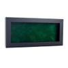 10x20 Shadow Box Frame Black Wood | with a 3/4" Usable Display Depth | Includes a Forest Green Real Suede Texture Acid-Free Backing Board, UV Resistant Acrylic, and Hanging Hardware view 1