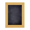 11x14 Shadow Box Frame Natural Wood | with a 3/4" Usable Display Depth | Includes a Dark Grey Real Suede Texture Acid-Free Backing Board, UV Resistant Acrylic, and Hanging Hardware view 3