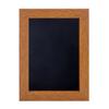 11x14 Shadow Box Frame Light Brown Wood | with a 3/4" Usable Display Depth | Includes a Black Real Suede Texture Acid-Free Backing Board, UV Resistant Acrylic, and Hanging Hardware view 3