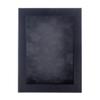 11x14 Shadow Box Frame Black Wood | with a 3/4" Usable Display Depth | Includes a Dark Grey Real Suede Texture Acid-Free Backing Board, UV Resistant Acrylic, and Hanging Hardware view 2