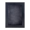 11x14 Shadow Box Frame Charcoal Gray Wood | with a 3/4" Usable Display Depth | Includes a Dark Grey Real Suede Texture Acid-Free Backing Board, UV Resistant Acrylic, and Hanging Hardware view 3
