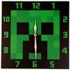 Accutime Minecraft Creeper Character Face Wall Clock view 1