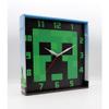 Accutime Minecraft Creeper Character Face Wall Clock view 3
