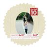 8x10 Mat Bevel Cut for 6x8 Photos - Precut Fresh Linen Canvas Oval Shaped Photo Mat Board Opening - Acid Free Matte to Protect Your Pictures - Bevel Cut for Family Photos, Pack of 10 Matboards view 1