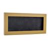 10x20 Shadow Box Frame Natural Wood | with a 3/4" Usable Display Depth | Includes a Dark Grey Real Suede Texture Acid-Free Backing Board, UV Resistant Acrylic, and Hanging Hardware view 1