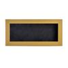 10x20 Shadow Box Frame Natural Wood | with a 3/4" Usable Display Depth | Includes a Dark Grey Real Suede Texture Acid-Free Backing Board, UV Resistant Acrylic, and Hanging Hardware view 3