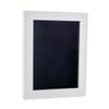11x14 Shadow Box Frame White Wood | with a 3/4" Usable Display Depth | Includes a Black Real Suede Texture Acid-Free Backing Board, UV Resistant Acrylic, and Hanging Hardware view 1