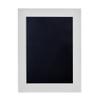 11x14 Shadow Box Frame White Wood | with a 3/4" Usable Display Depth | Includes a Black Real Suede Texture Acid-Free Backing Board, UV Resistant Acrylic, and Hanging Hardware view 3