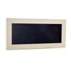 10x20 Shadow Box Frame White Washed Wood | with a 3/4" Usable Display Depth | Includes a Black Real Suede Texture Acid-Free Backing Board, UV Resistant Acrylic, and Hanging Hardware view 1