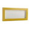 10x20 Shadow Box Frame Natural Wood | with a 3/4" Usable Display Depth | Includes a White Real Suede Texture Acid-Free Backing Board, UV Resistant Acrylic, and Hanging Hardware view 1