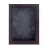 11x14 Shadow Box Frame Brown Walnut Wood | with a 3/4" Usable Display Depth | Includes a Dark Grey Real Suede Texture Acid-Free Backing Board, UV Resistant Acrylic, and Hanging Hardware view 2