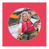8x8 Mat Bevel Cut for 4x4 Photos - Precut Cardinal Red Circle Shaped Photo Mat Board Opening - Acid Free Matte to Protect Your Pictures - Bevel Cut for Family Photos, Pack of 10 Matboards view 4