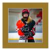 21x21 Mat Bevel Cut for 17x17 Photos - Precut Metallic Gold Square Shaped Photo Mat Board Opening - Acid Free Matte to Protect Your Pictures - Bevel Cut for Family Photos, Pack of 1 Matboard view 4
