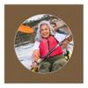 8x8 Mat Bevel Cut for 4x4 Photos - Precut Aged Oak Brown Circle Shaped Photo Mat Board Opening - Acid Free Matte to Protect Your Pictures - Bevel Cut for Family Photos, Pack of 10 Matboards view 4