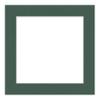 26x26 Mat Bevel Cut for 21x21 Photos - Precut Hunter Green Square Shaped Photo Mat Board Opening - Acid Free Matte to Protect Your Pictures - Bevel Cut for Family Photos, Pack of 1 Matboard view 3