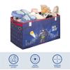 Idea Nuova Batman Collapsible Childrens Toy Storage Trunk, Durable with Soft Lid, 28.5"x14.5"x16" view 4