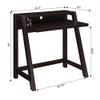 Convenience Concepts Newport Lilly 2 Tier Desk, Espresso view 3