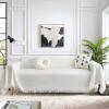 MEETSKY Sectional Couch Cover Loveseat Sofa Slipcover Washable White Blanket Covers Polyester Blend Thick Soft Throw Cover Protector, 71" x 102", Large, White view 1