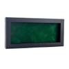 10x20 Shadow Box Frame Textured Black Wood | with a 3/4" Usable Display Depth | Includes a Forest Green Real Suede Texture Acid-Free Backing Board, UV Resistant Acrylic, and Hanging Hardware view 1