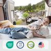 Opoiar 10 Inch Short Queen RV Mattress,Gel Green Tea Memory Foam Mattress for RVs, Campers & Trailers,Bed in a Box,Pressure Relief,Medium Firm,Back Supportive,Made in USA view 3