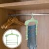 Housoutil Pants Rack Organizer for Jeans Trousers Scarves and Ties Non- Space-Saving Design for Boys and Girls and Adults Versatile Clothes Hanger for Closet Organization Nordic view 3