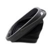 SAMMART 10L (2.6 Gallon) Collapsible Rectangular Handy Basket/Bucket (Grey/Black (Set of 2)) view 2