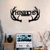 Personalized Deer Name Sign - Custom Address Metal Wall Art - Hunter Gift for Him - Father's Day view 4