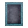 11x14 Shadow Box Frame Blue Wood | with a 1" Usable Display Depth | Includes a Dark Grey Real Suede Texture Acid-Free Backing Board, UV Resistant Acrylic, and Hanging Hardware view 2