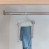 Housoutil Multi Clothes Hanger for Closet Organization Space Saving Non- Organizer for Pants Jeans Trousers and Scarves Nordic Grey Design for Neat Wardrobe Storage view 4