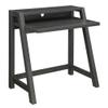 Convenience Concepts Newport Lilly 2-Tier Desk, Weathered Gray view 1