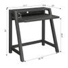Convenience Concepts Newport Lilly 2-Tier Desk, Weathered Gray view 3