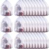24 Pcs 24 * 32 Inches Fine Mesh Laundry Bag with Drawstring Large Heavy Duty Mesh Bag Machine Washable Sheet Drawstring Net for Delicates College Dorm view 1