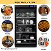 AUTENS 100L Dehumidifying Dry Cabinet Box, Digital Control Noiseless and Energy Saving, 5 Layers for DSLR SLR Camera Lens and Electronic Equipment Storage,Temperature Humidity LED Dual Screen view 3
