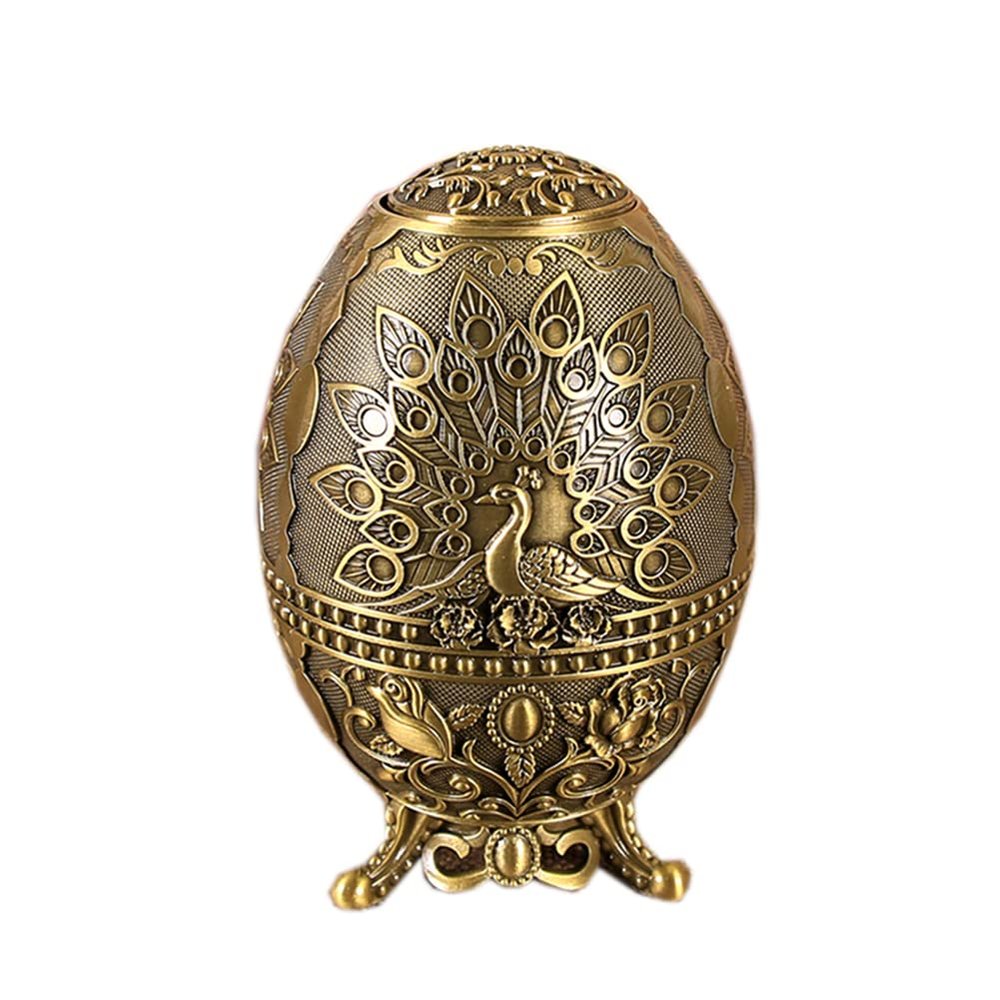 Flush of Dawn Automatic Toothpick Holder Dispenser, Metal Pop Up Toothpick Dispenser Retractable Hand Press Toothpicks Case Container Toothpick Box Holder Storage (Peacock)