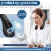 ASNUG Neck Fan, Bladeless Neck Fan, 4000 mAh Rechargeable Personal Fan, 360 Hands Free Wearable Fan, 3 Speeds Adjustable,Faster Cooling, Ultra Quiet, Suitable for Home, Office, Travel, Sports view 2