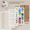 SPEPLA 12 Opening 4x6 White Collage Picture Frames Set of 2, Multiple Frames for Displaying 6x4 Photos with Mat view 2