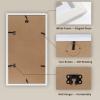 SPEPLA 12 Opening 4x6 White Collage Picture Frames Set of 2, Multiple Frames for Displaying 6x4 Photos with Mat view 3