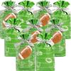 GITMIWS 40 Pcs Goodie Party Favors Bags- 9'' Drawstring Soccer Goodie Bags for Kids, Football Treat Bag for Team Snacks Soccer Party Supplies view 1