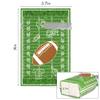 GITMIWS 40 Pcs Goodie Party Favors Bags- 9'' Drawstring Soccer Goodie Bags for Kids, Football Treat Bag for Team Snacks Soccer Party Supplies view 3