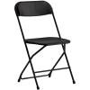 TIANYIA Lightweight and Easy Folding Chair Portable Backrest Chair Composite Steel Pipe Spray Plastic X-Bracket Company Gathering view 1