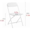 TIANYIA Lightweight and Easy Folding Chair Portable Backrest Chair Composite Steel Pipe Spray Plastic X-Bracket Company Gathering view 2