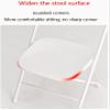 TIANYIA Lightweight and Easy Folding Chair Portable Backrest Chair Composite Steel Pipe Spray Plastic X-Bracket Company Gathering view 4