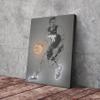 Luka Doncic Poster Neon Dallas Mavericks NBA Canvas Wall Art Home Decor Framed Poster Man Cave Gift(Canvas Ready To Hang, 20"x30") view 2