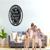 Custom Metal Home Sweet Home Sign, Personalized Home Sweet Home Metal Wall Decor, Personalized Anniversary Wedding Gift view 2