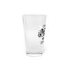 Beer Glass Pint 16oz Novelty What's Your Superpower Cameraman Photography Lover Hilarious Photographers Photojournalist Photo Fan 16oz view 2
