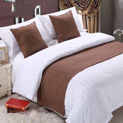 King Bed Runners & Scarves Bed Decoration Supplies Suitable for Hotel Bedroom Premium Bed Scarf Bed Runner Bed Scarf Hotel Bed Flag Soft No Fading Comfortable Bedding,B-50 * 210cm(1.5mbed)