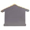Napco Rustic Grey Nativity in Creche 12 x 9 Resin Tabletop Holiday Figurine view 4